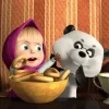 🤩 Эмодзи «Маша и Медведь ()» для Telegram