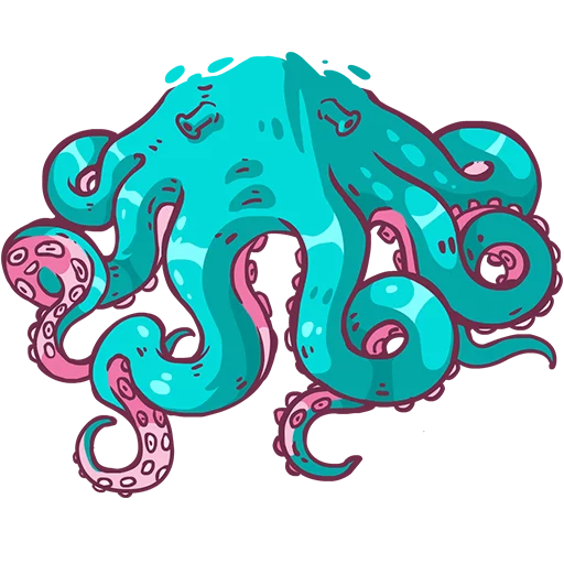 🐙 Стикер «Masks IV Elements of Style» для Telegram