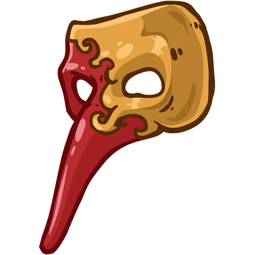 👃 Стикер «Masks IV Elements of Style» для Telegram