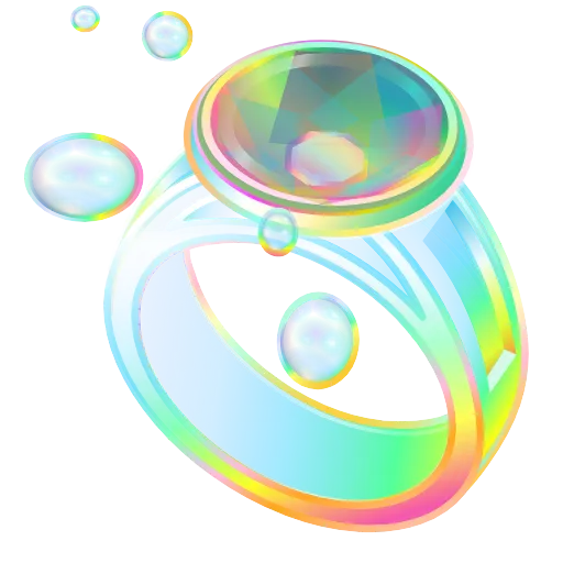 💍 Эмодзи «Gem Signet» для Telegram