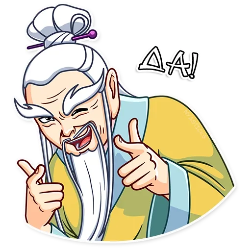 🎰 Стикер «Мастер Дзен» для Telegram