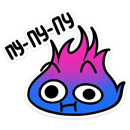 😐 Стикер «Огонек Мэтч» для Telegram