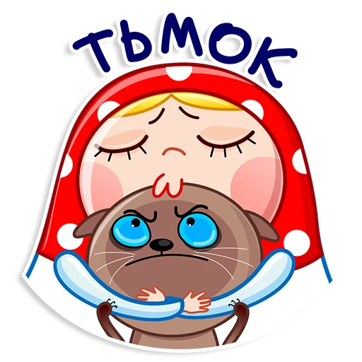 Стикерпак Матрёшка для Telegram — скачать