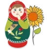 🍿 Эмодзи «Матрëшки» для Telegram