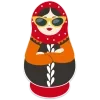 😎 Эмодзи «Матрëшки» для Telegram