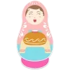 😘 Эмодзи «Матрëшки» для Telegram