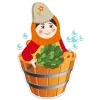 🛁 Эмодзи «Матрëшки» для Telegram