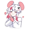🐭 Эмодзи «мауси в кофте» для Telegram