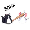 🐭 Эмодзи «мауси в кофте» для Telegram