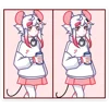 🐭 Эмодзи «мауси в кофте» для Telegram