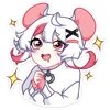 🐭 Эмодзи «мауси в кофте» для Telegram