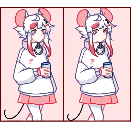 🤩 Эмодзи «Мауси В Кофте» для Telegram