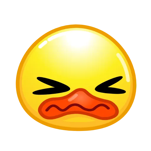🤤 Стикер «ᯤ Duck Emoji¹┇» для Telegram