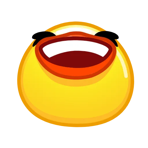 😆 Стикер «ᯤ Duck Emoji¹┇» для Telegram