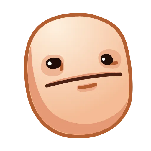 😑 Стикер «ᯤ Meme Emoji┇» для Telegram