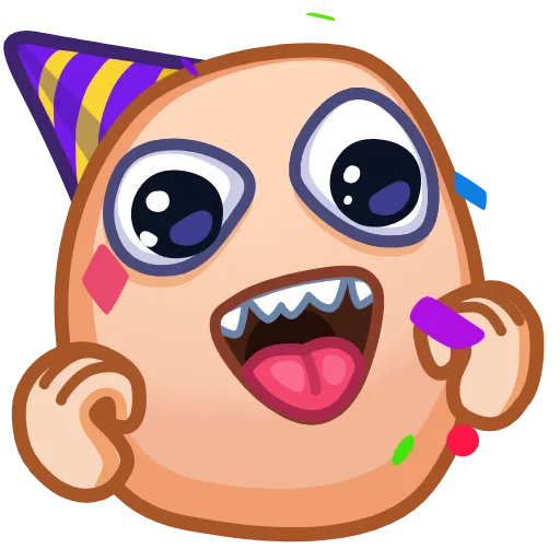 🥳 Стикер «ᯤ Meme Emoji┇» для Telegram