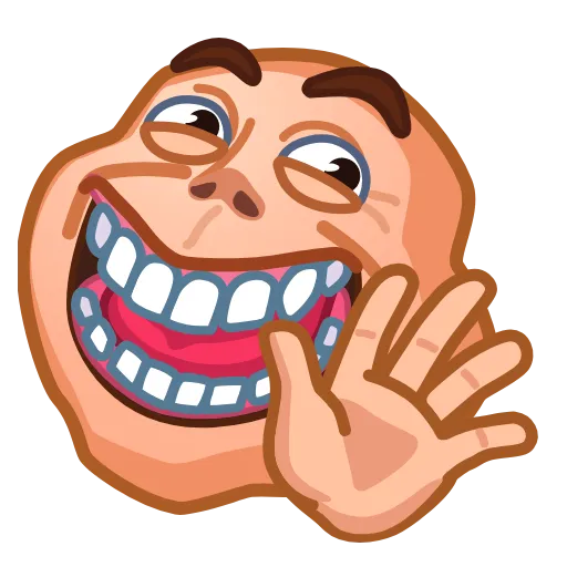 👋 Стикер «ᯤ Meme Emoji┇» для Telegram