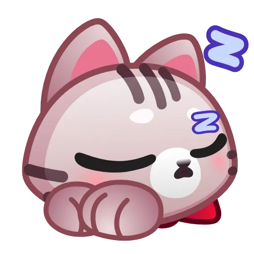 😴 Стикер «Motty Emoji» для Telegram