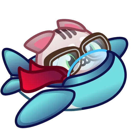 ✈️ Стикер «Motty Emoji» для Telegram