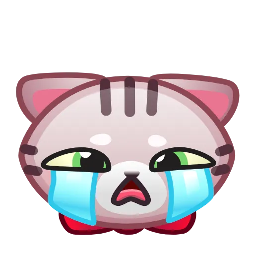 😭 Стикер «Motty Emoji» для Telegram