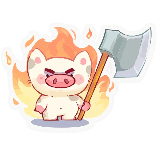 🪓 Эмодзи «Май» для Telegram