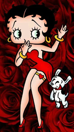 🙊 Стикер «Modern Betty Boop» для Telegram