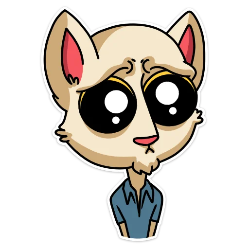 🥺 Стикер «MDK Мудакотик» для Telegram