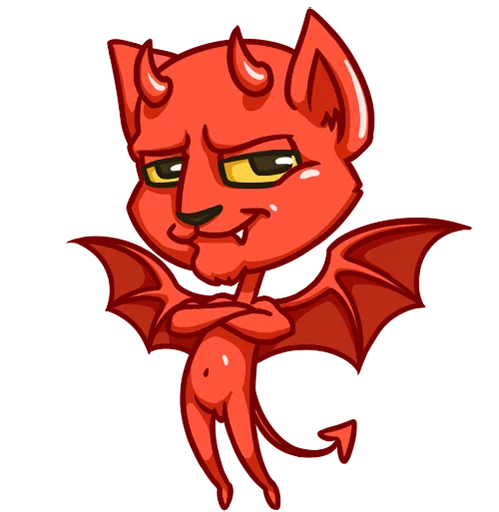 😈 Стикер «MDK Мудакотик» для Telegram