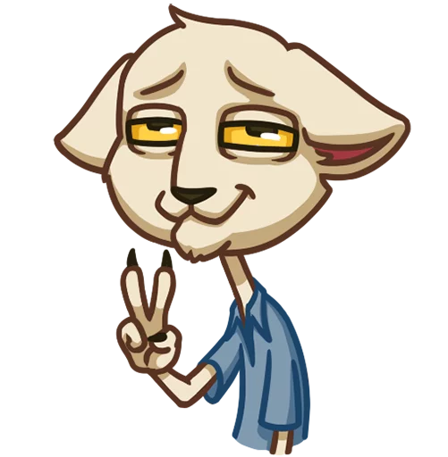 ✌ Стикер «MDK Мудакотик» для Telegram