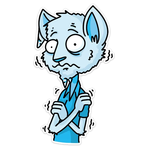 🥶 Стикер «MDK Мудакотик» для Telegram