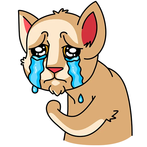 😭 Стикер «MDK Мудакотик» для Telegram