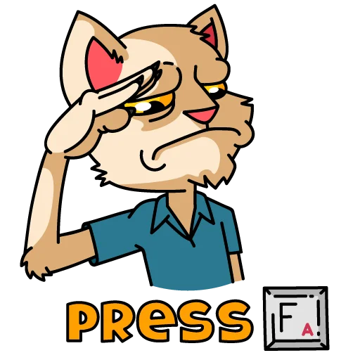 🙏 Стикер «MDK Мудакотик» для Telegram