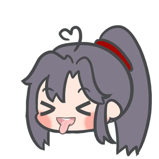 😝 Стикер «Modaozushi Limeizuan» для Telegram