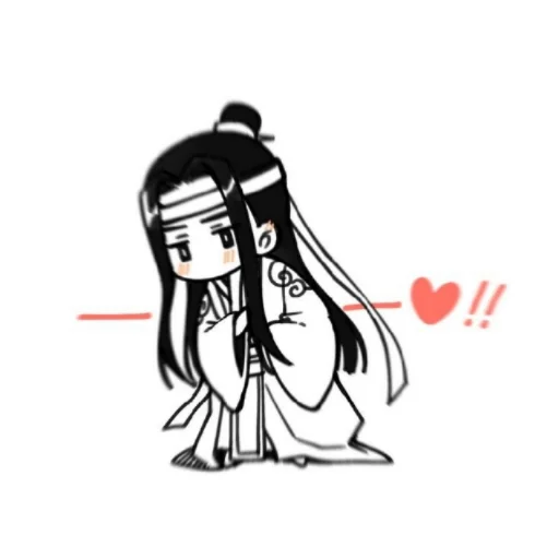 ❤️ Стикер «mxtx hell» для Telegram