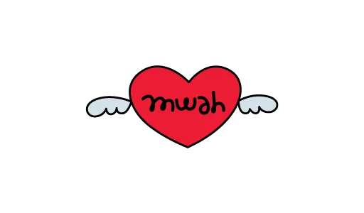 ❤ Стикер «Me n Bae» для Telegram