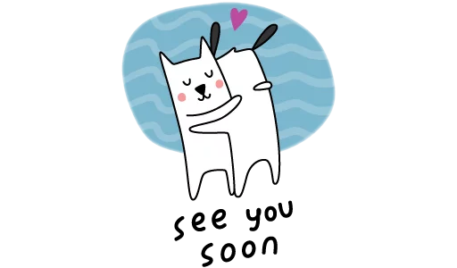 🤗 Стикер «Me n Bae» для Telegram