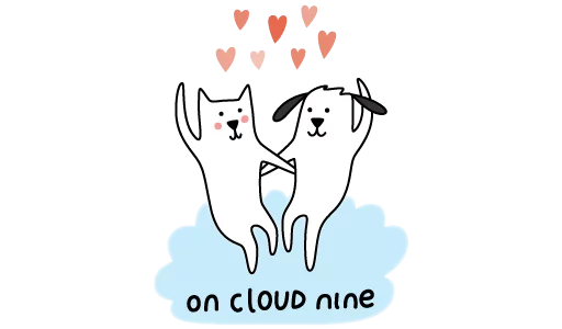 💞 Стикер «Me n Bae» для Telegram