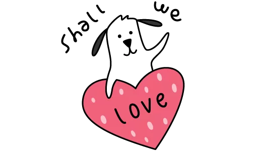 ❤ Стикер «Me n Bae» для Telegram