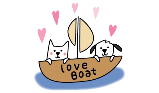 🚤 Стикер «Me n Bae» для Telegram