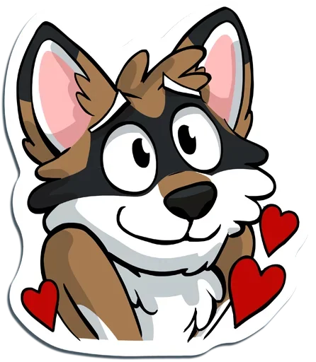 😚 Стикер «Me and YOU» для Telegram