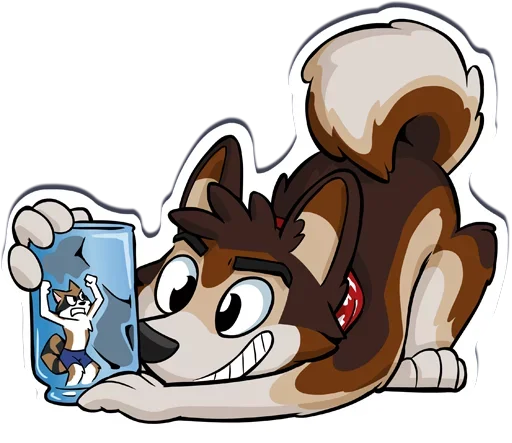 🤨 Стикер «Me and YOU» для Telegram