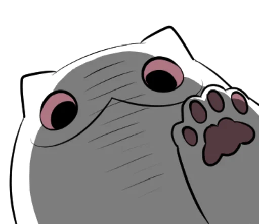 🐱 Стикер «Meawbin 3» для Telegram