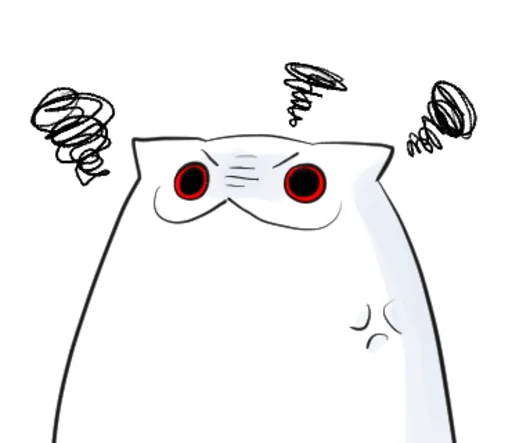 🐱 Стикер «Meawbin 3» для Telegram