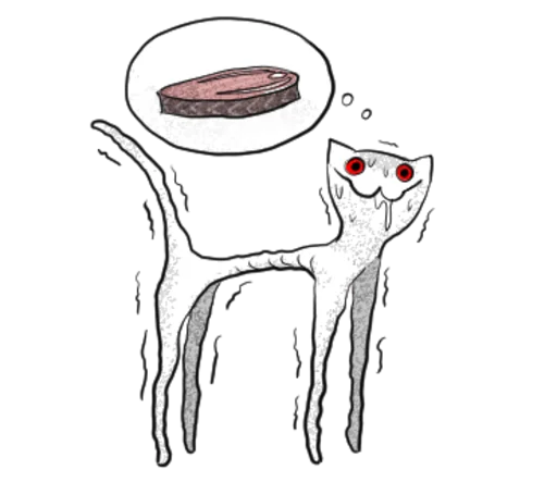 🐱 Стикер «Meawbin 3» для Telegram