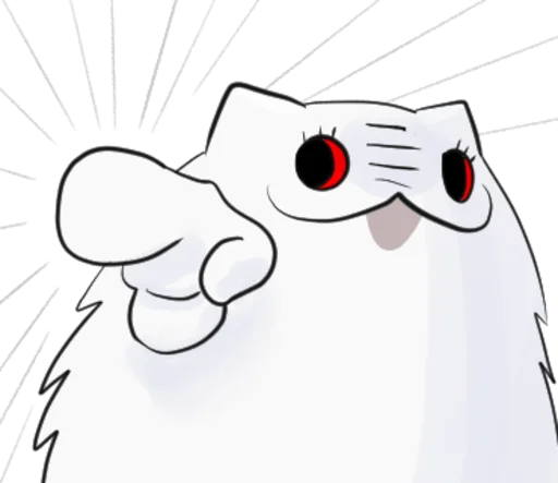 🐱 Стикер «Meawbin 3» для Telegram