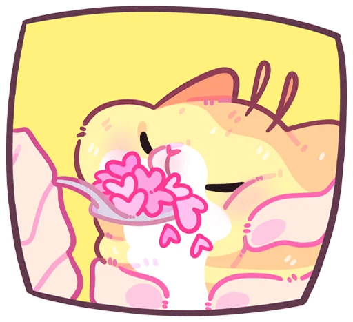 💕 Стикер «Мёдик без надписей» для Telegram