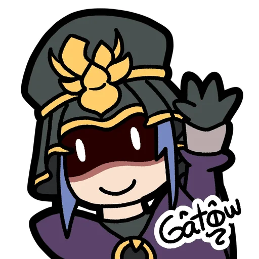 🙋‍♀️ Стикер «Fate Medea Emotes» для Telegram