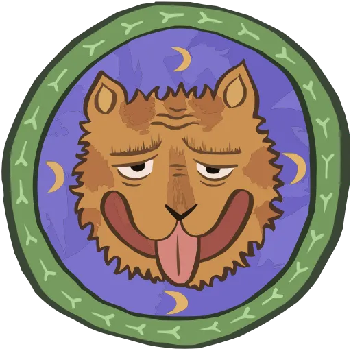 😛 Эмодзи «Средневековые коты» для Telegram