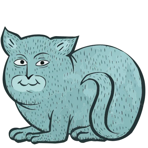 😌 Эмодзи «Средневековые коты» для Telegram
