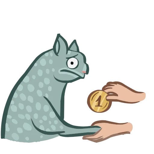 🪙 Эмодзи «Средневековые коты» для Telegram